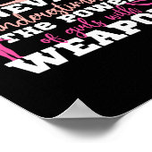 女の子の武器カラーガードを過小評価しない ポスター (角)