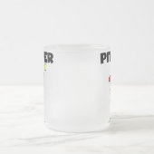 女の子の水差し フロストグラスマグカップ (中央)