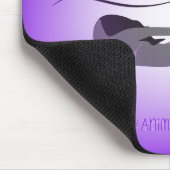 女の子の泳ぐ人のマウスのマット マウスパッド (コーナー)