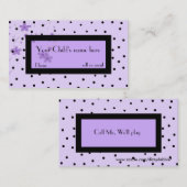 女の子の流行のテレホンカード コーリングカード (正面/裏面)