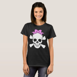 女の子の海賊ワイシャツ Tシャツ