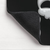 女の子の漫画のスカルのマウスパッド マウスパッド (コーナー)