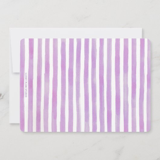 女の子の犬およびピンクの気球の写真の誕生日の招待 招待状 (裏面)