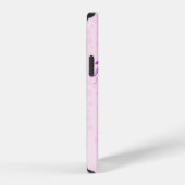 女の子の猿 紫とピンクの名前 iPhone 5 ケース (右側面)