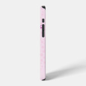女の子の猿 紫とピンクの名前 iPhone 5 ケース (左側面)