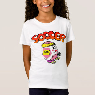 女の子の白い合われたBellaのベビードールのワイシャツ Tシャツ