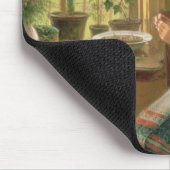 女の子の皮の果実1880年 マウスパッド (コーナー)