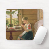 女の子の皮の果実1880年 マウスパッド (マウス)