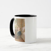 女の子の皮の果実1880年 マグカップ (正面左)