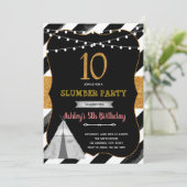 女の子の眠り10パーティの招待状 招待状 (スタンド正面)