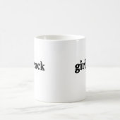 女の子の石 コーヒーマグカップ (中央)
