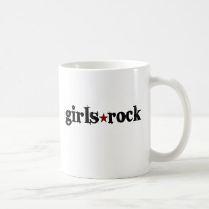 女の子の石 コーヒーマグカップ