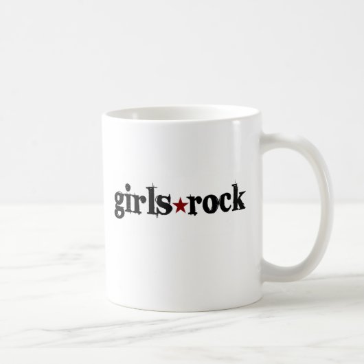 女の子の石 コーヒーマグカップ (右)