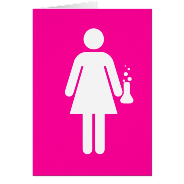 女の子の科学者 (正面)