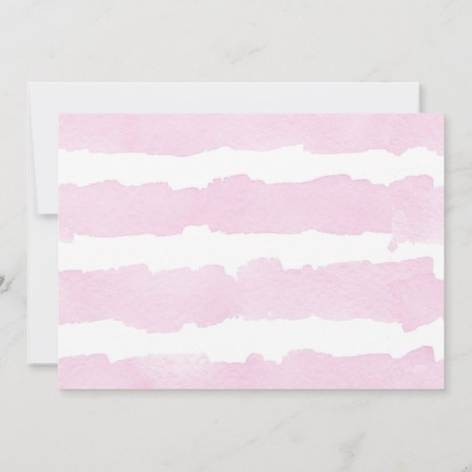 女の子の第2誕生会、ドーナツは2菓子を振りかけます 招待状 (裏面)