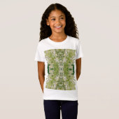 女の子の素晴らしいジャージーのTシャツ Tシャツ (正面フル)