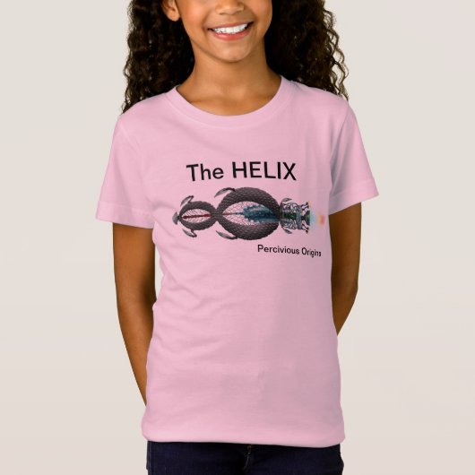 女の子の素晴らし透視的起源ジャージーTシャツ Tシャツ (正面)