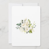 女の子の聖体拝領の招待状 招待状 (裏面)