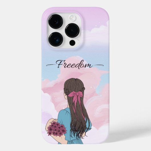 女の子の自由 Case-Mate iPhoneケース (裏面)