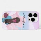 女の子の自由 Case-Mate iPhoneケース (裏面 (横))