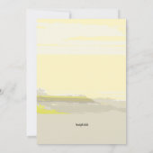 女の子の自転車パーティ 招待状 (裏面)