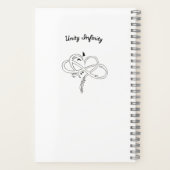 女の子の自転車 ノートブック (裏面)