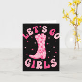 女の子の花嫁メイド花嫁チーム行こうナッシュビルBa カード (黄色い花)