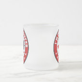 女の子の英雄のマグ フロストグラスマグカップ (中央)