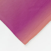 女の子の虹のユニコーンのフリース フリースブランケット (角)