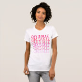 女の子の規則のTシャツ Tシャツ (正面フル)