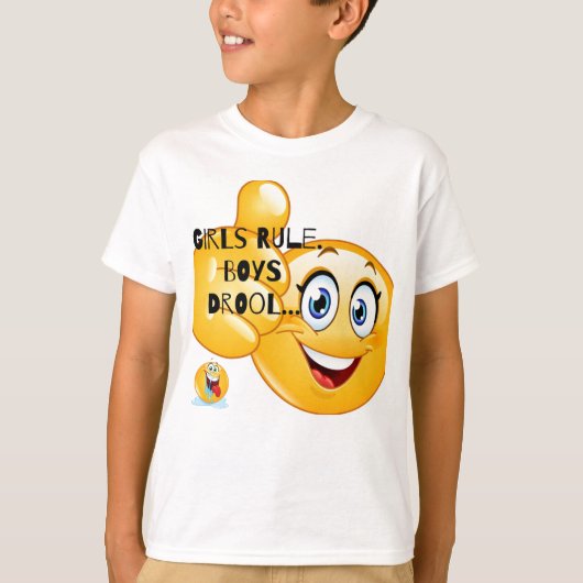 女の子の規則 Tシャツ (正面)