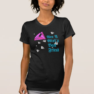女の子の親友の暗闇 Tシャツ