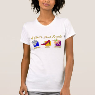 女の子の親友レディースライトのTシャツ Tシャツ