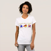 女の子の親友レディースライトのTシャツ Tシャツ (正面フル)