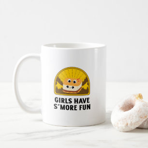女の子の詳細おもしろいレトロヴィンテージ日 コーヒーマグカップ