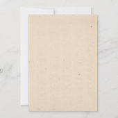 女の子の誕生日のサンキューカード サンキューカード (裏面)