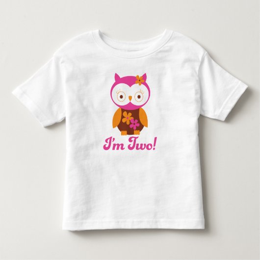 女の子の誕生日 トドラーTシャツ (正面)