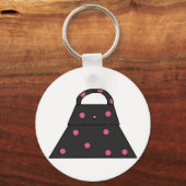 女の子の財布 キーホルダー (正面)