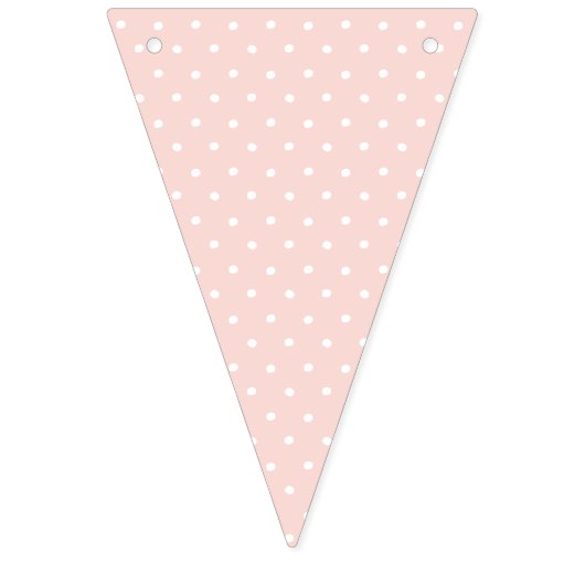 女の子の赤ちゃんシャワーパーティーの飾り。ピンク バンティングフラッグ (第2の旗)