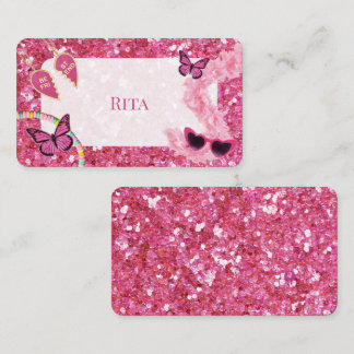 女の子の赤ちゃんシャワー座席表 プレイスカード