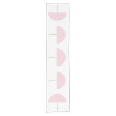 女の子の赤ちゃんシャワー ショートテーブルランナー (正面)