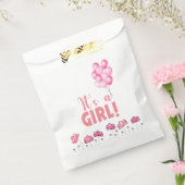 女の子の赤ちゃんシャワー フェイバーバッグ (封をした状態)