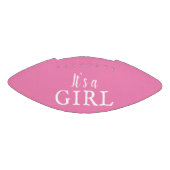 女の子の赤ちゃん女の子の赤ちゃんシャワー性別リビール アメリカンフットボール (パネル)