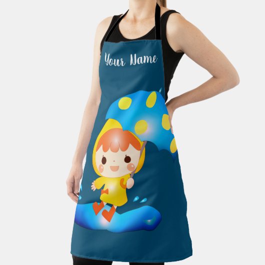 女の子の踊りザラインストア エプロン (インサイチュ)