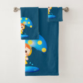 女の子の踊りザラインストア バスタオルセット (インサイチュ)