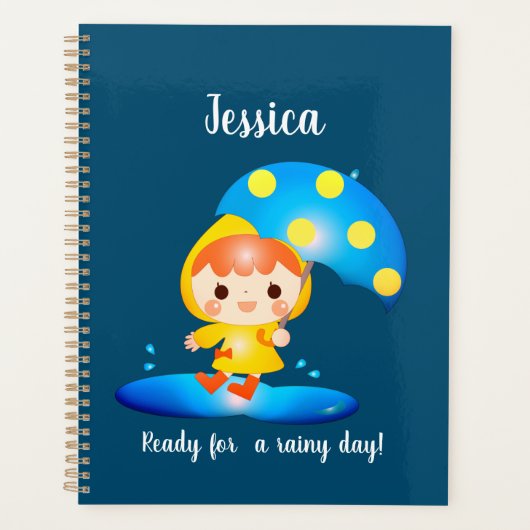 女の子の踊りザラインストア プランナー手帳 (正面)