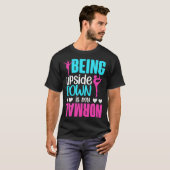 女の子の逆さまは私の通常の体操である Tシャツ (正面フル)