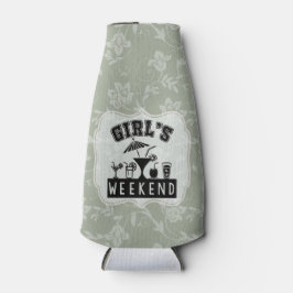 女の子の週末のカスタマイズパーティー時間を任意の色に ボトルクーラー