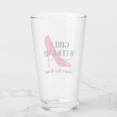 女の子の週末のピンクのスティレットバチェロレッテ タンブラーグラス (裏面)