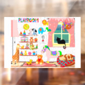 女の子の遊び部屋 ウィンドウサイン (シート2)